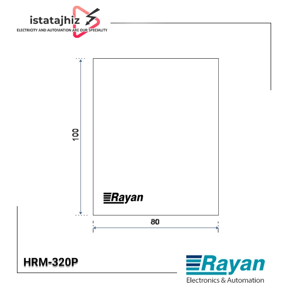 قیمت و خرید سنسور دما و رطوبت دیواری HRM‑320P | خروجی 4‑20mA و 0‑10V