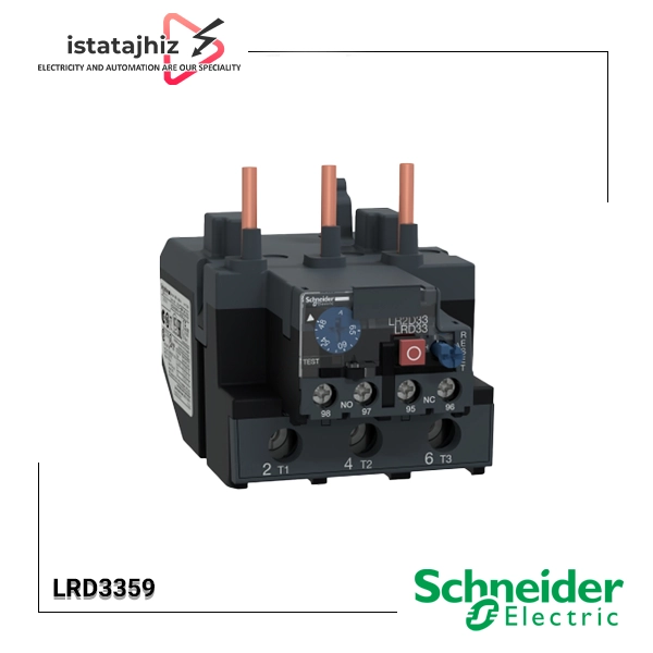 رله بی متال 48 تا 65 آمپر اشنایدر کد LRD3359 1 رله بی متال 48 تا 65 آمپر اشنایدر کد LRD3359