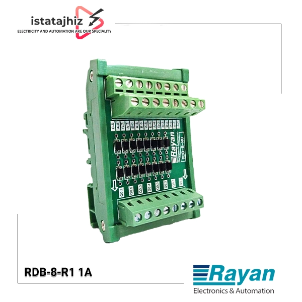 برد دیود ریداندنت 8 کانال 1 آمپر مدل RDB‑8‑R1 | ماژول Redundant ORing برای تغذیه اضطراری