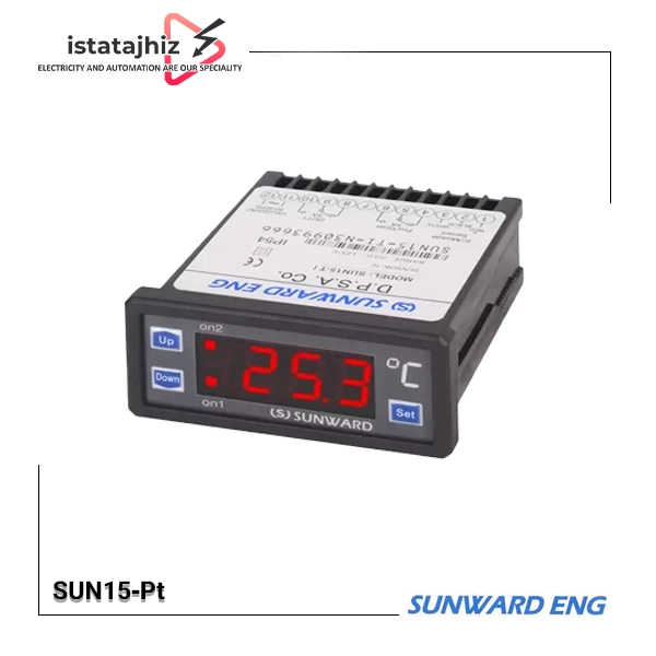ترموستات دیجیتال سانوارد SUN15-Pt100 - تصویر 2