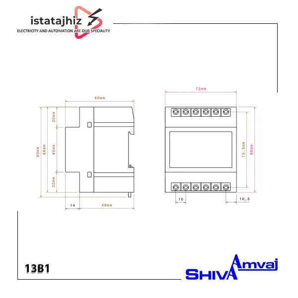 کنترل فاز شیوا امواج کد 13B1 10 کنترل فاز شیوا امواج کد 13B1