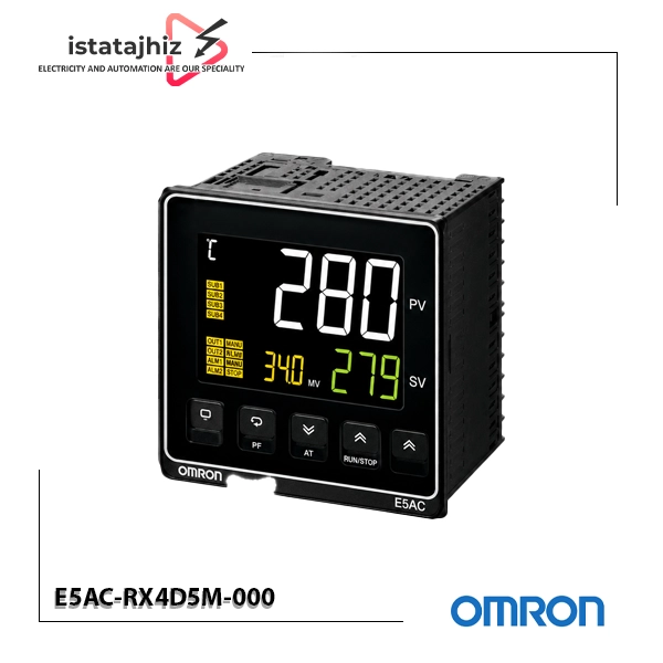 کنترل دما امرن مدل E5AC-RX4D5M-000 1 کنترل دما امرن (ترموستات Omron) مدل E5AC-RX4D5M-000