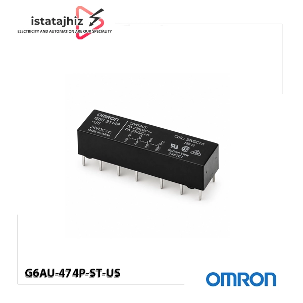 خرید رله امرن مخابراتی لچ مدل G6AU‑474P‑ST‑US | بوبین 12VDC | 14 پین