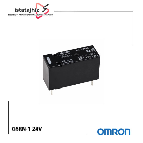 خرید رله امرن پایه معکوس OMRON G6RN-1 | بوبین 24VDC | 5 پین