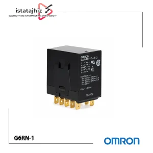 خرید رله امرن پایه معکوس OMRON G6RN-1 | بوبین 12VDC | 5 پین