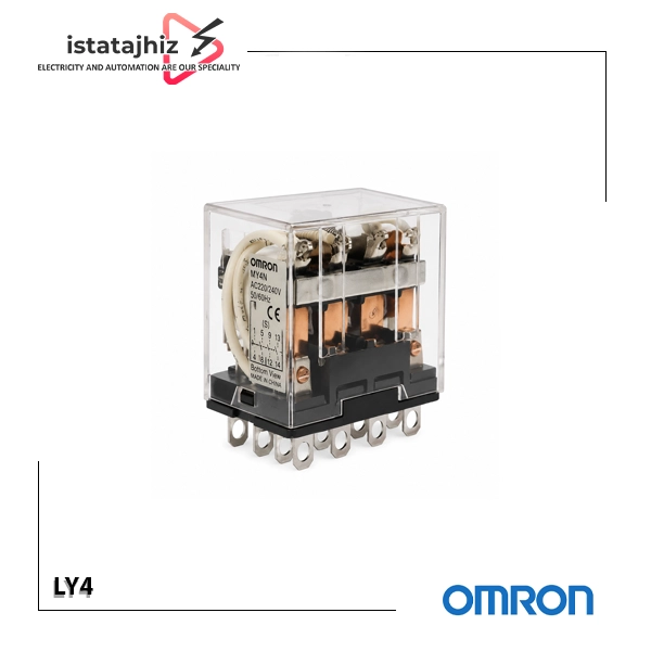 خرید رله امرن LY4 | بوبین 12VDC | 14 پین | 10 آمپر