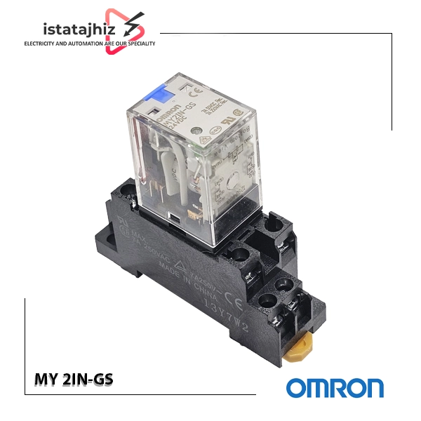 خرید رله Omron MY2IN‑GS 24VDC از ایستاتجهیز