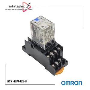 رله امرن Omron MY4IN‑GS‑R 24VDC | رله 24 ولت DC چهار کنتاکت