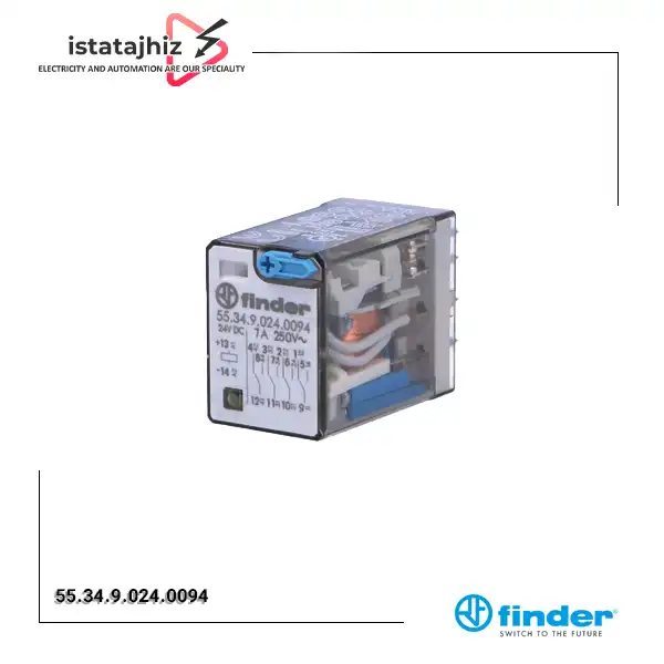 رله فیندر (Finder) مدل 55.34.9.024.0094