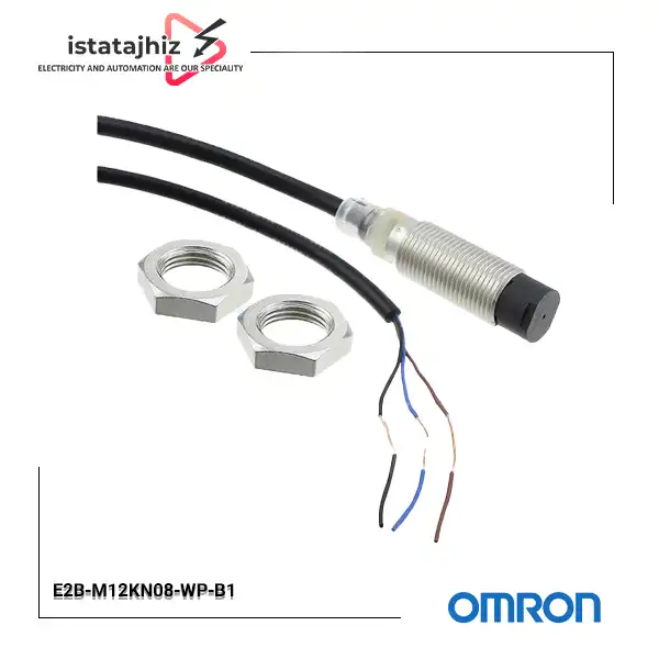 سنسور القایی امرن مدل E2B-M12KN08-WP-B1 2M قطر 12 سوکتی PNP