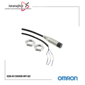 سنسور القایی امرن مدل E2B-M12KN08-WP-B2 2M قطر 12 کابلی خروجی PNP(NC)