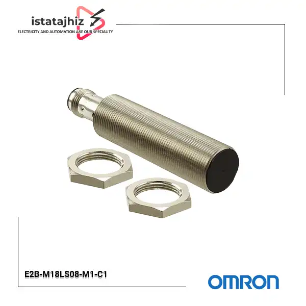 سنسور القایی امرن مدل E2B-M18LS08-M1-C1 قطر 18 سوکتی خروجی NPN