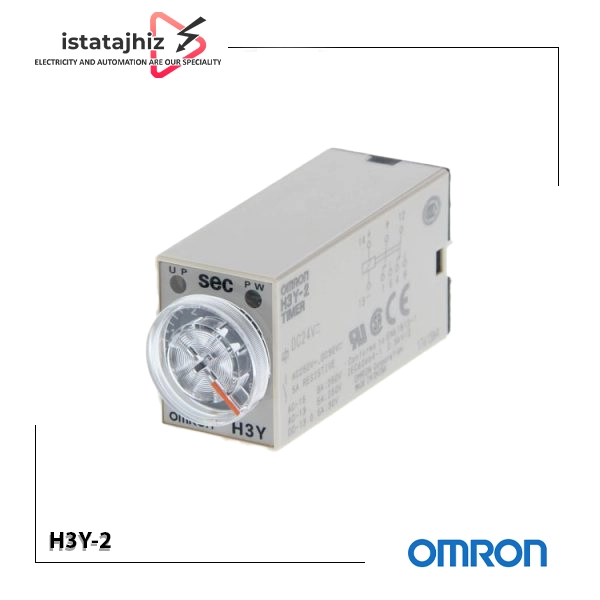 خرید تایمر Omron H3Y-2 AC200-230V 60S + قیمت روز | ایستاتجهیز