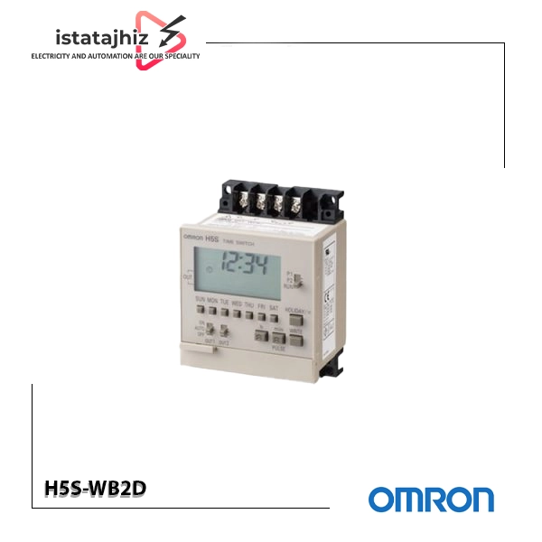 خرید تایمر هفتگی Omron H5S-WB2D + قیمت روز | ایستاتجهیز