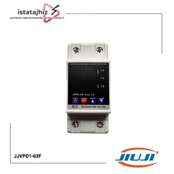 محافظ ولتاژ و جریان هوشمند JIUJI مدل JJVPD1-63F 1 محافظ ولتاژ و جریان هوشمند JIUJI مدل JJVPD1-63F