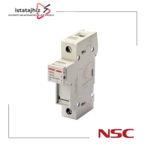 پایه فیوز سیلندری 10×38 تک پل NS-09