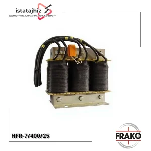 فیلتر هارمونیک خازنی فراكو 25 کیلووار مدل HFR-7/400/25