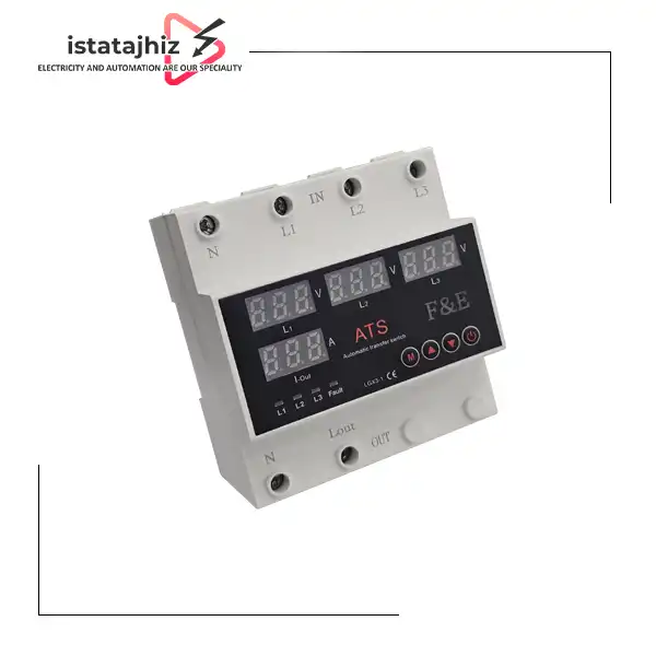 کلید چنج اور (ATS) 63 آمپر مدل LGX3-1 4 کلید چنج اور (ATS) 63 آمپر مدل LGX3-1 - تصویر 4