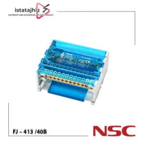 باکس بار FJ-413/40B 3 باکس بار FJ-413/40B NSC | جعبه باسبار 4 پل 40 آمپر