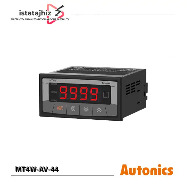 پنل متر سری MT4W-AV-44 Autonics 1 خرید پنل متر سری MT4W-AV-44 Autonics