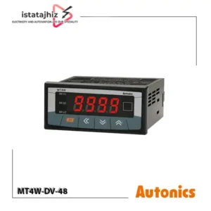 پنل متر سری MT4W-DV-48 آتونیکس 2 نمایشگر ولتاژ DC آتونیکس سری MT4W-DV نصب تابلویی