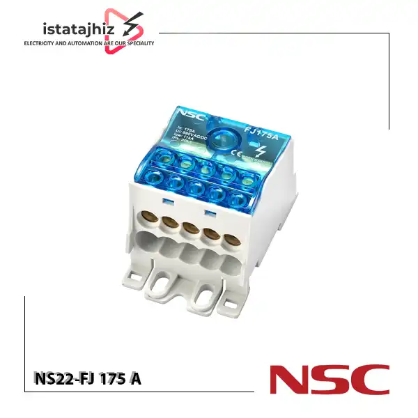 ترمینال توزیع تک پل FJ175A 1 باکس بار تکپل ۱۷۵ آمپر NSC مدل FJ175A | قیمت و خرید تجهیزات تابلو برق