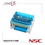 ترمینال توزیع ۴ پل ۱۰۰ آمپر NSC مدل FJ-411/100B