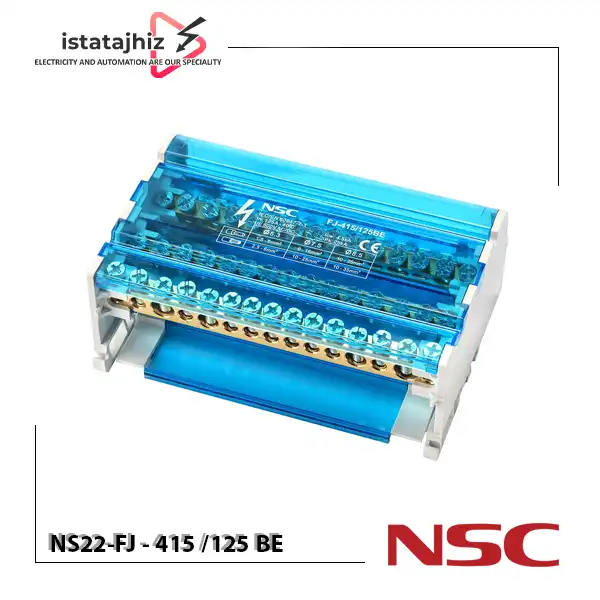 ترمینال توزیع ۴ پل ۱۲۵ آمپر FJ-415/125BE