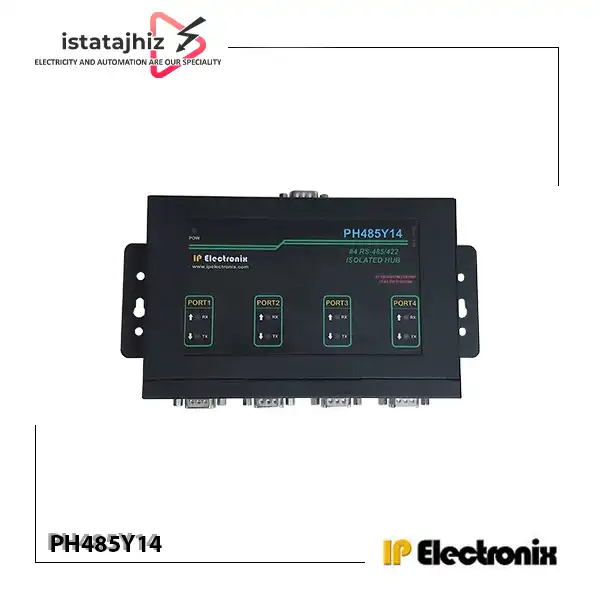ریپیتر صنعتی RS485 و RS422 یک به چهار 2 ریپیتر صنعتی RS485 و RS422 یک به چهار مدل PH485Y14
