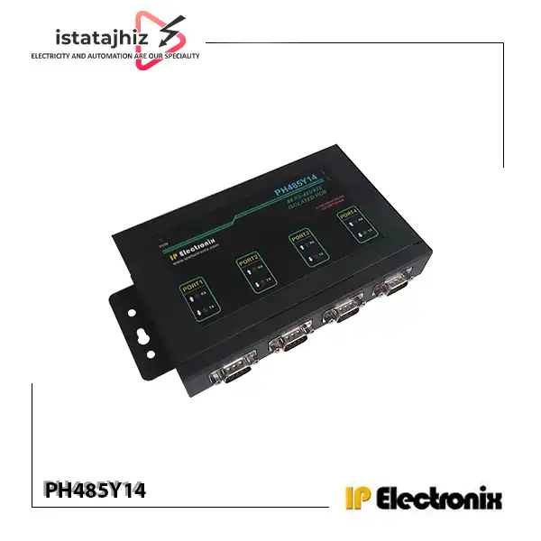 ریپیتر صنعتی RS485 و RS422 یک به چهار 3 ریپیتر صنعتی RS485 و RS422 یک به چهار مدل PH485Y14