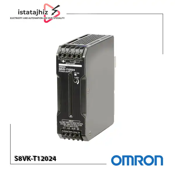 منبع تغذیه امرن S8VK-T12024 1 منبع تغذیه امرن S8VK-T12024 | پاور ساپلای سهفاز 24 ولت 5 آمپر