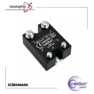 رله SSR تک فاز 40 آمپر سلدوک مدل SCM040600 12 رله SSR تک فاز 40 آمپر سلدوک مدل SCM040600