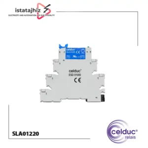 رله PLC تک فاز 2 آمپر Celduc SLA01220 13 رله PLC تک فاز 2 آمپر Celduc SLA01220