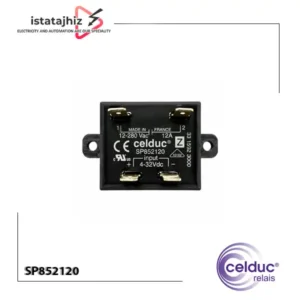 رله SSR تک فاز ۱۲ آمپر سلدوک (Celduc) مدل SP852120