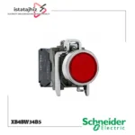 شستی چراغ‌دار اشنایدر Schneider Harmony XB4BW34B5 قرمز 24V AC/DC