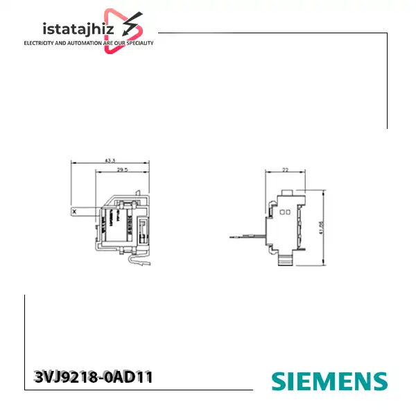 کنتاکت کمکی و نشانگر خطا زیمنس 3VJ9218-0AD11 2 کنتاکت کمکی و نشانگر خطا زیمنس 3VJ9218-0AD11 | مناسب MCCB سری 3VJ12