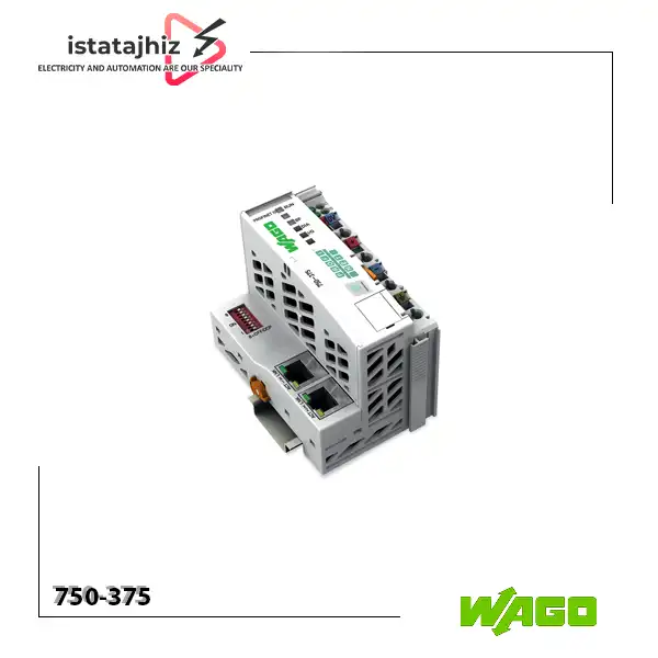 کوپلر PROFINET IO نسل سوم Advanced WAGO 750-375 1 کوپلر PROFINET IO نسل سوم Advanced WAGO 750-375