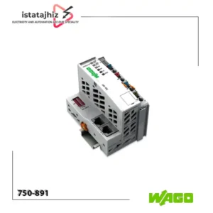 کنترلر Modbus TCP نسل چهارم WAGO 750-891 با دو پورت Ethernet