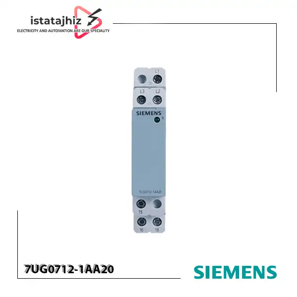 کنترل فاز تک چراغ زیمنس 7UG0712-1AA20 3 کنترل فاز تک چراغ زیمنس 7UG0712-1AA20 | رله کنترل فاز سه فاز