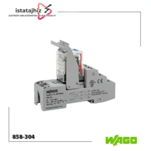 رله چهار چنج اور 5 آمپر 24VDC WAGO 858-304