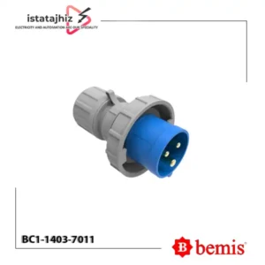 پلاگ 16 آمپر تکفاز بمیس BC1-1403-7011 11 پلاگ 16 آمپر تکفاز بمیس BC1-1403-7011