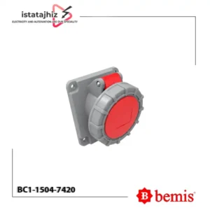 سوکت تابلویی توکار چهار پین BC1-1504-7420 Bemis 7 سوکت تابلویی توکار بمیس BC1-1403-7420