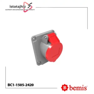 سوکت تابلویی توکار بمیس BC1-1505-2420 6 سوکت تابلویی توکار Bemis BC1-1504-2420