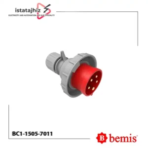 پلاگ 16 آمپر سه فاز بمیس BC1-1505-7011 6 Code: BC1-1504-7535 Type: Low voltage 90° Surface Socket Amp: 16 A Poles: 3P+E Voltage: 380 - 415 V Hz: 50/60 Hour: 6h IP67 Water Proof ضد آب With screw terminals Housing material: PA6 / ABS Contacts: Brass سوکت روکار یا مادگی دیواری 16 آمپر سه فاز چهار شاخه 4 پین ضد آب بمیس ترکیه IP67 Made In Turkey / Bemis نماینده انحصاری بمیس ترکیه در ایران Exclusive agent of Bemis in Iran