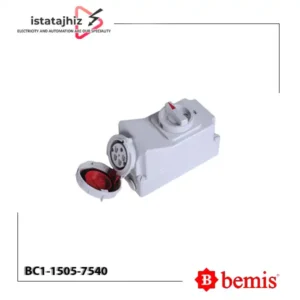 سوکت اینترلاک روکار بمیس BC1-1505-7540 4 سوکت اینترلاک روکار بمیس BC1-1505-7540