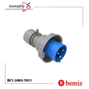 پلاگ صنعتی ۳۲ آمپر تک‌فاز بمیس BC1-3403-7011