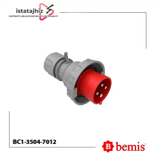 پلاگ بندری چهار شاخه BC1-3504-7012 1 پلاگ بندری چهار شاخه BC1-3504-7012