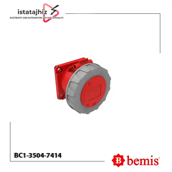 سوکت تابلویی بندری BC1-3504-7441 Bemis 1 سوکت تابلویی بندری BC1-3504-7441 Bemis