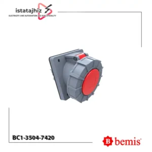 سوکت تابلویی توکار سه فاز چهار شاخه بمیس BC1-3504-7420