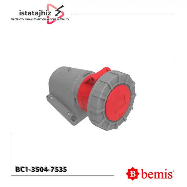 مادگی دیواری 32 آمپر سه فاز BC1-3504-7535 1 مادگی دیواری 32 آمپر سه فاز BC1-3504-7535